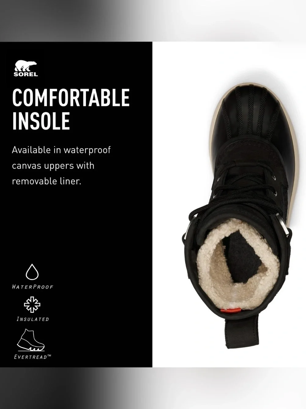 NWT- Sorel ‘CARIBOU™ Royal’ Waterproof Boot- DISPLAY BOOT